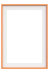 Fototapeta premium Picture frame. Portrait frame. 3D illustration.