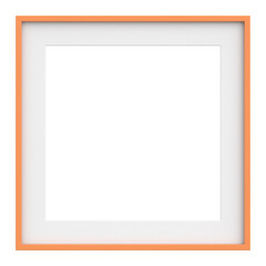 Obraz premium Picture frame. 3D frame. 3D illustration.