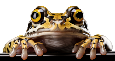 PNG Pickerel frog amphibian wildlife reptile.