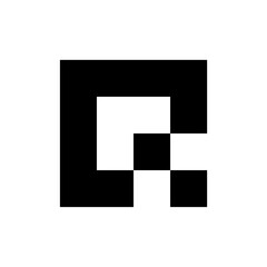 Letter Q logo. Icon design. Template elements. Geometric abstract logos