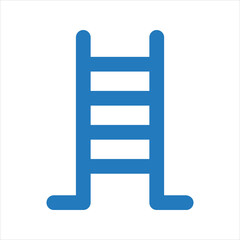 Ladder icon. Step ladder icon