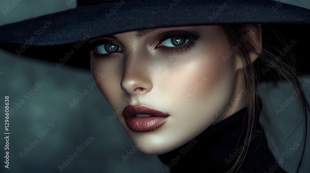 Poster fashion-forward layering techniques using monochrom for modern style and elegance showcasing unique 