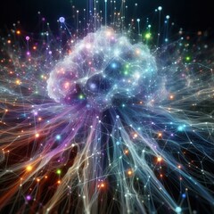 Obraz premium Metaverse Neural Networks 