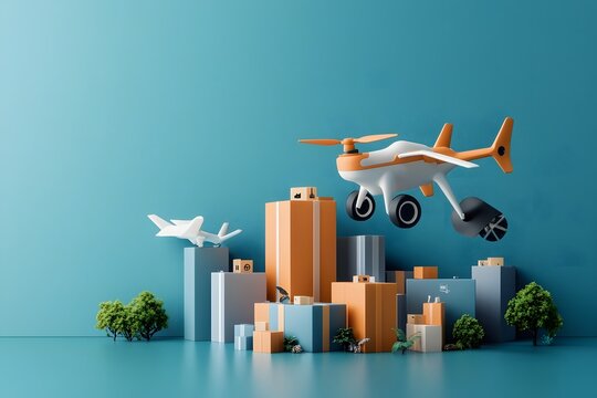 Visionary Logistics Innovators Envision Autonomous Future of Urban Goods Movement with Cutting Edge Solutions Designing Futuristic Delivery Vehicles and Optimization Algorithms for a Bustling