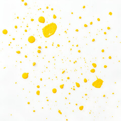 abstract background with yellow splashes