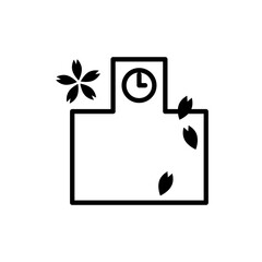 入学・卒業のアイコン