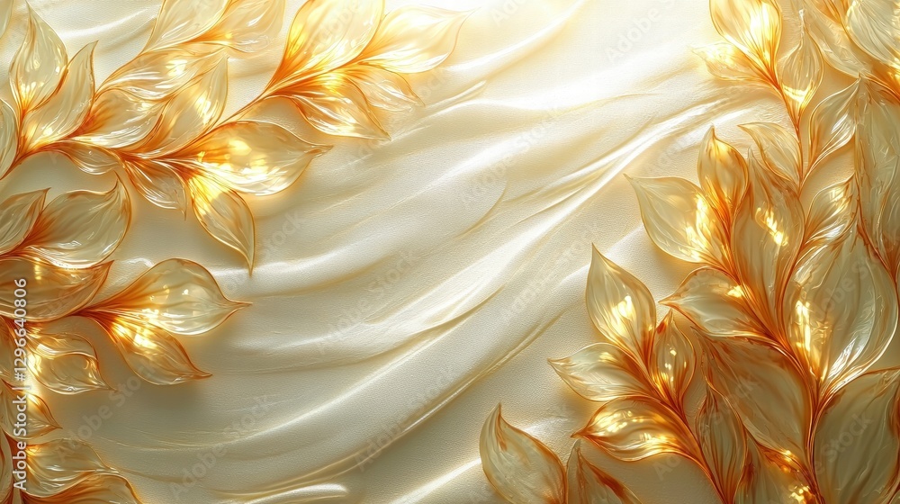 Poster bright and cheerful white and orange background creating a vibrant atmosphere for various uses