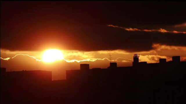 Time-lapse of an afternoon in hte suburbs