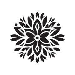 Creative Islamic Ornament Design Silhouette Vector Illustration | Decorative Cultural Art Design