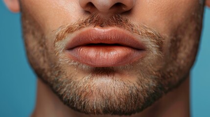 Obraz premium Man receiving expert cosmetology treatment for a fresh and healthy appearance