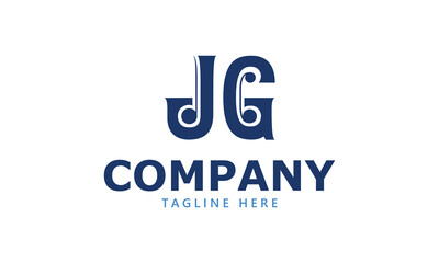 JG J jg initial logo | initial based abstract modern minimal creative logo, vector template image. luxury logotype logo, real estate homie logo. typography logo. initials logo