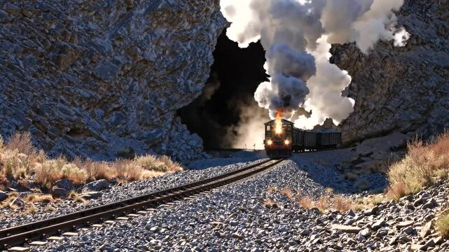 Mining Train Emergence
