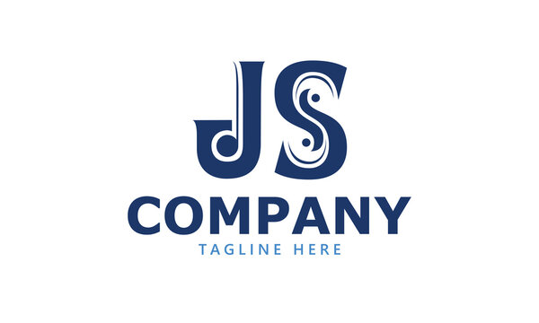 JS J js initial logo | initial based abstract modern minimal creative logo, vector template image. luxury logotype logo, real estate homie logo. typography logo. initials logo