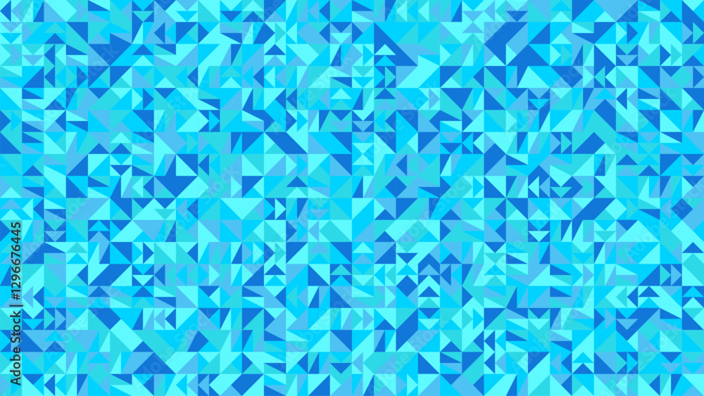 Poster colorful abstract chaotic triangular mosaic pattern webpage background