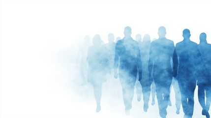 Human Figures Merging with AI Generated Elements Reflecting Climate Change Perspectives