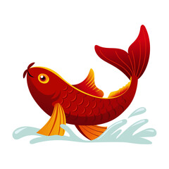 Chinese New Year Traditions Flat Illustrations