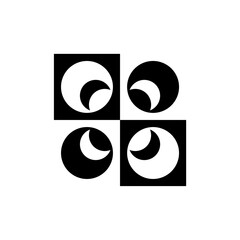 Abstract logo. Icon design. Template elements. Geometric abstract logos