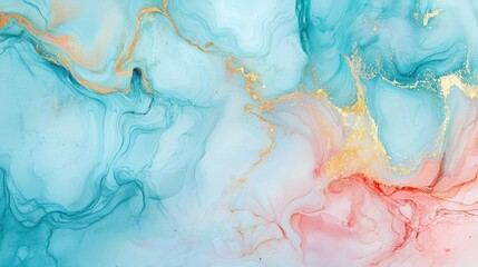 Fototapeta premium A bright light blue background with a watercolor texture for an artistic vibe.