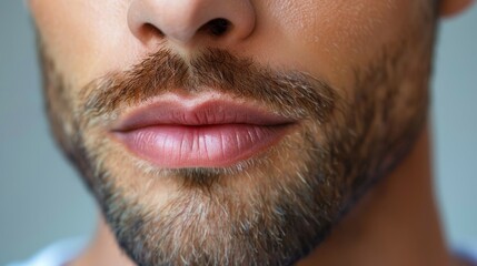 Male cosmetology expert showcasing premium beauty treatment and care for facial grooming