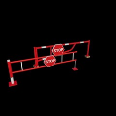Road Block Gate