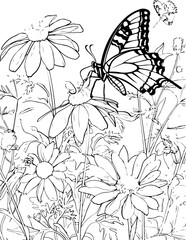 pattern, seamless, flower, floral, vector, leaf, wallpaper, design, nature, vintage, illustration, art, flowers, texture, ornament, decoration, spring, plant, summer, retro, drawing, element, leaves, 