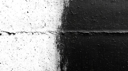 Scanned paper, Distressed black texture. Rusted white effect. Grunge design elements, image background.