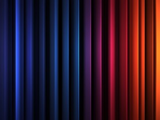 Abstract Colorful Vertical Stripes Background Design