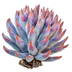 Ariocarpus fissuratus succulent isolated setting plant photography