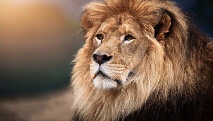Fototapeta premium portrait of a lion