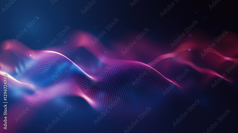 Poster A creative podcast cover with abstract shapes and a subtle gradient background.