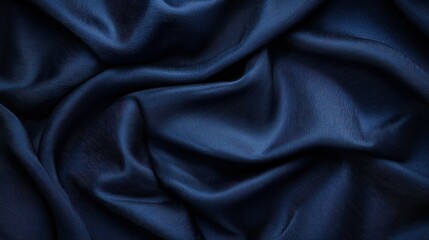 Fototapeta premium A deep navy blue background with a subtle texture resembling fabric.