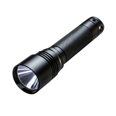 Black flashlight product photography
