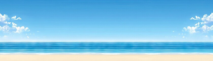 Obraz premium Sunny Beach Scene, Perfect for Backgrounds