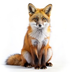 fox photo, white background
