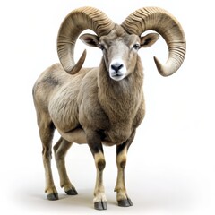 Obraz premium ram photo, white background