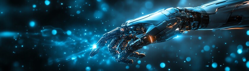 Techdriven manufacturing scene