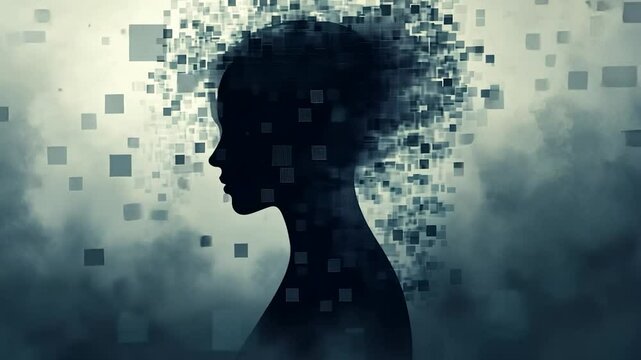 Digital Fragmentation of a Silhouette