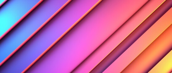 Fototapeta premium Abstract Diagonal Gradient Stripes Background Design