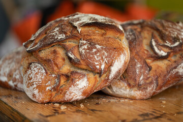 Delicious crusty sourdough bread, perfect for any meal.