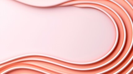 Obraz premium Abstract Pink Swirls Background Design