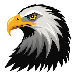 Fototapeta premium hyper realistic eagle vector