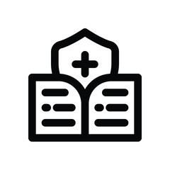 procedure line icon. Clean and minimalist vector icon for websites, mobile apps, presentations, and logos. Fully scalable and customizable for any project.