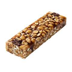 chocolate bar on white background