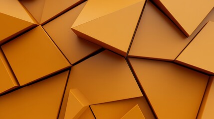Orange geometric texture background