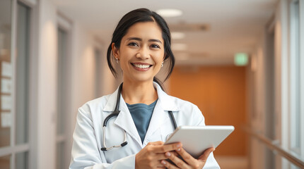portrait of a female doctor