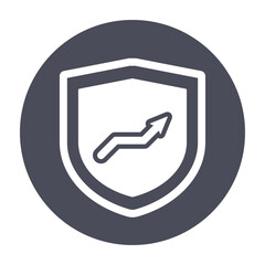 Security Upgrade Icon - Vector for Protection and Enhanced Safety