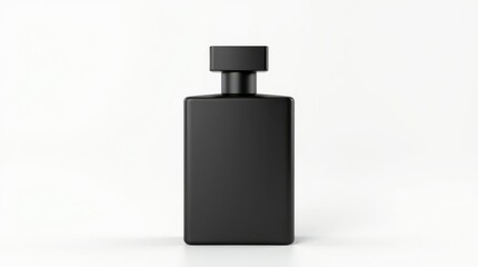 Fototapeta premium Black Perfume Bottle Mockup