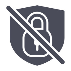 Security Shield Icon - Vector for Protection and Digital Safety