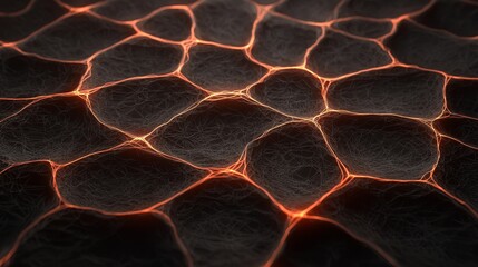 Luminous digital abstract data circuit patterns creative studio visual art dark environment close-up perspective