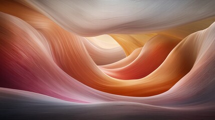 Luminous digital abstract waves of light circuit data flow modern art environment vivid viewpoint exploration